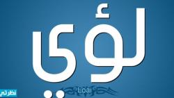 معنى اسم لؤي Loay وشخصيته وصفاته معنى اسم لؤي Loay وشخصيته وصفاته